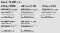 AMD Radeon 500X系列显卡正式发布：网友炸锅了