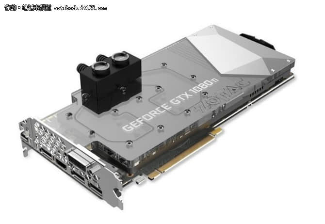 配备全覆盖水冷头:索泰发布GTX 1080 Ti ArcticStorm,还支持LED灯效 配备全覆盖水冷头:索泰发布GTX 1080 Ti ArcticStorm,还支持LED灯效